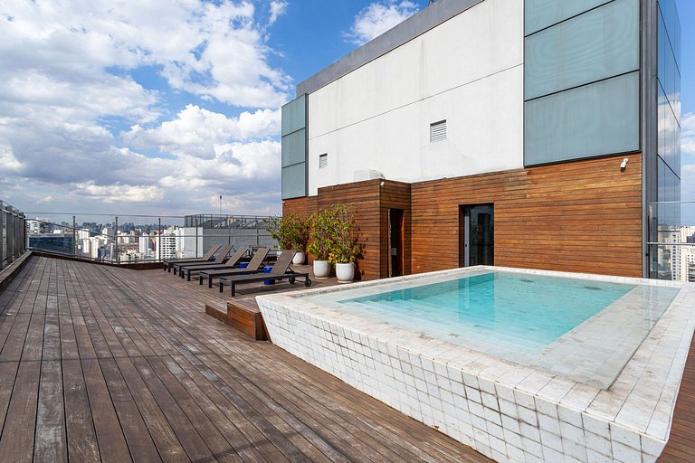 Charme e Conforto | Forma Itaim 45m Faria Lima/ JK