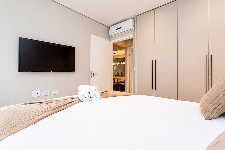 Apê c/ 91m com 2 suítes Itaim bibi / Vila Nova / Apto 32