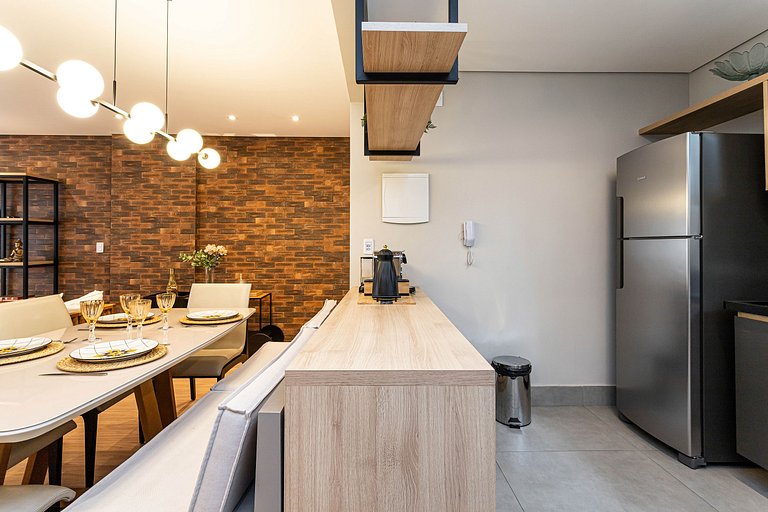 Apê c/ 91m com 2 suítes Itaim bibi / Vila Nova / Apto 32