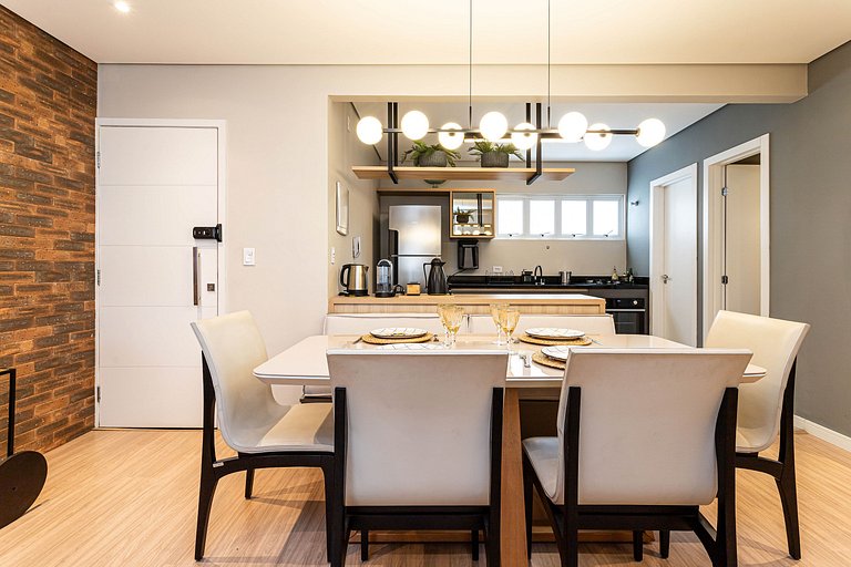 Apê c/ 91m com 2 suítes Itaim bibi / Vila Nova / Apto 32