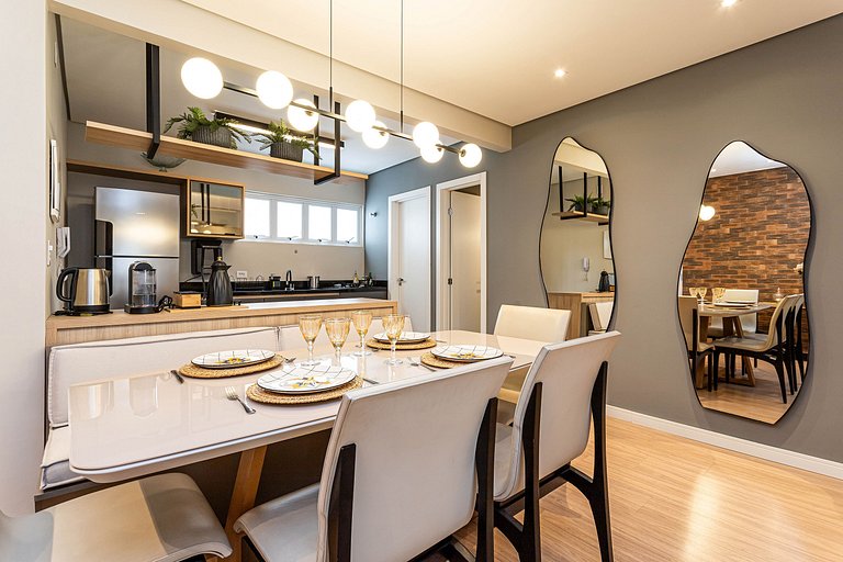 Apê c/ 91m com 2 suítes Itaim bibi / Vila Nova / Apto 32