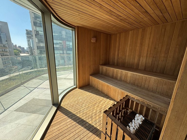 White 2880 Pinheiros| Lindo Apê 28°| 2 dorms 80m