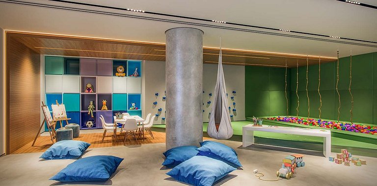 White 2880 Pinheiros| Lindo Apê 28°| 2 dorms 80m