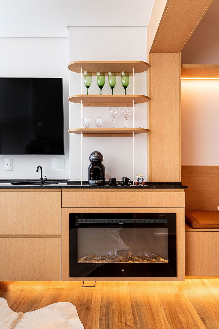 White 2880 Pinheiros| Lindo Apê 28°| 2 dorms 80m