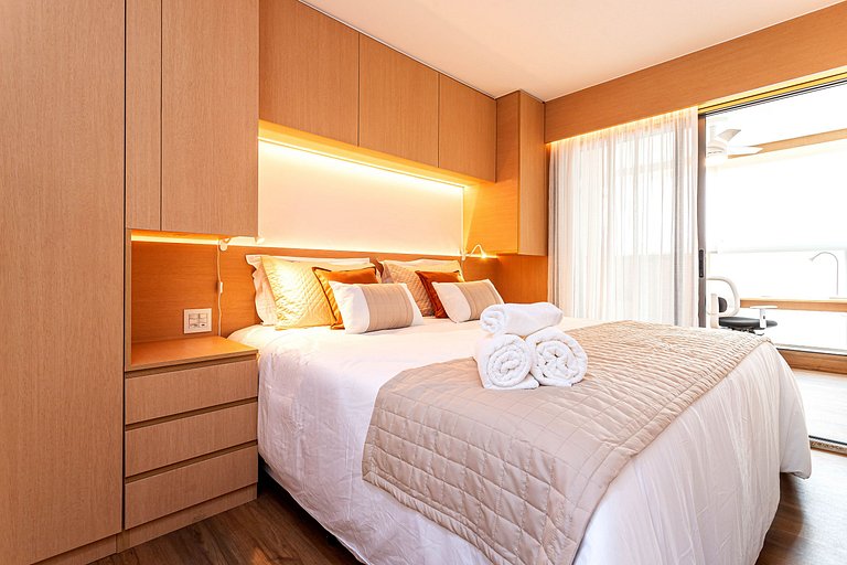 White 2880 Pinheiros| Lindo Apê 28°| 2 dorms 80m