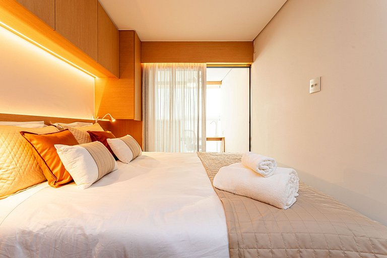 White 2880 Pinheiros| Lindo Apê 28°| 2 dorms 80m