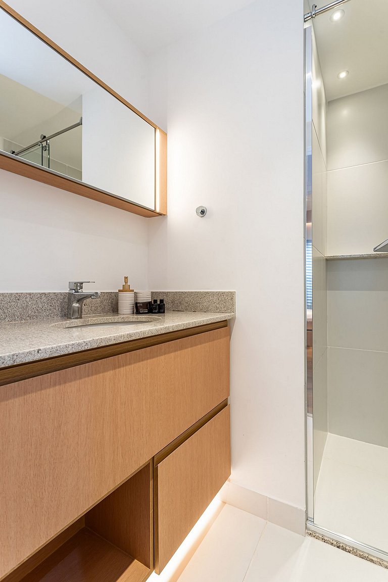 White 2880 Pinheiros| Lindo Apê 28°| 2 dorms 80m