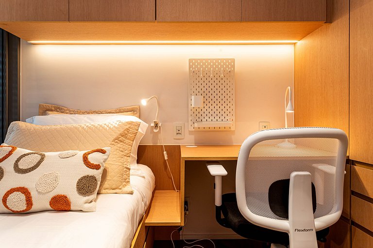 White 2880 Pinheiros| Lindo Apê 28°| 2 dorms 80m