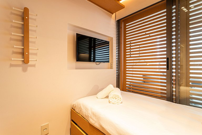 White 2880 Pinheiros| Lindo Apê 28°| 2 dorms 80m