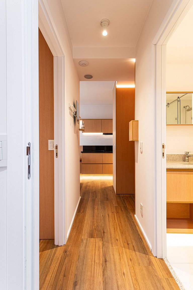 White 2880 Pinheiros| Lindo Apê 28°| 2 dorms 80m