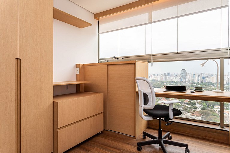 White 2880 Pinheiros| Lindo Apê 28°| 2 dorms 80m