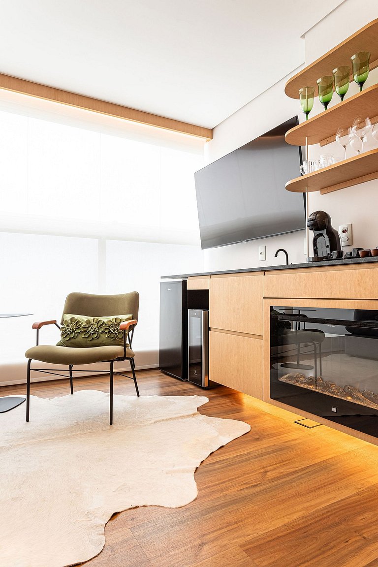 White 2880 Pinheiros| Lindo Apê 28°| 2 dorms 80m