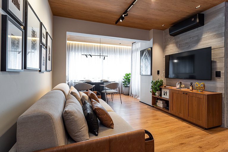 Conforto & Decor | Apê 4 pessoas em Moema