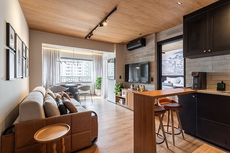 Conforto & Decor | Apê 4 pessoas em Moema