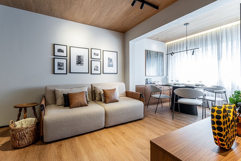 Conforto & Decor | Apê 4 pessoas em Moema