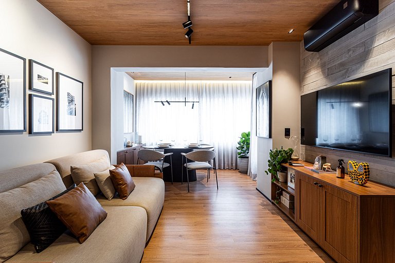 Conforto & Decor | Apê 4 pessoas em Moema