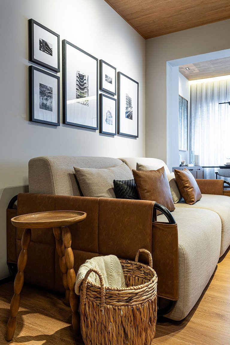 Conforto & Decor | Apê 4 pessoas em Moema