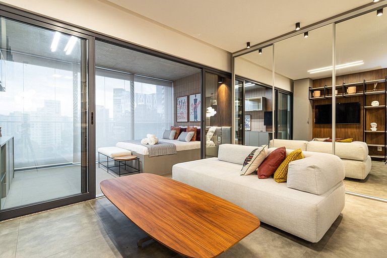 Charme e Conforto | Forma Itaim 45m Faria Lima/ JK