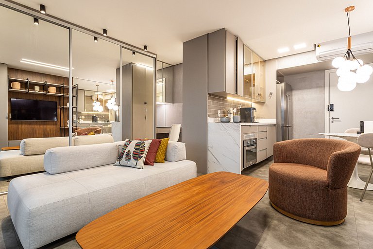 Charme e Conforto | Forma Itaim 45m Faria Lima/ JK