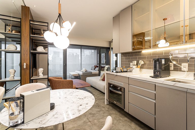 Charme e Conforto | Forma Itaim 45m Faria Lima/ JK