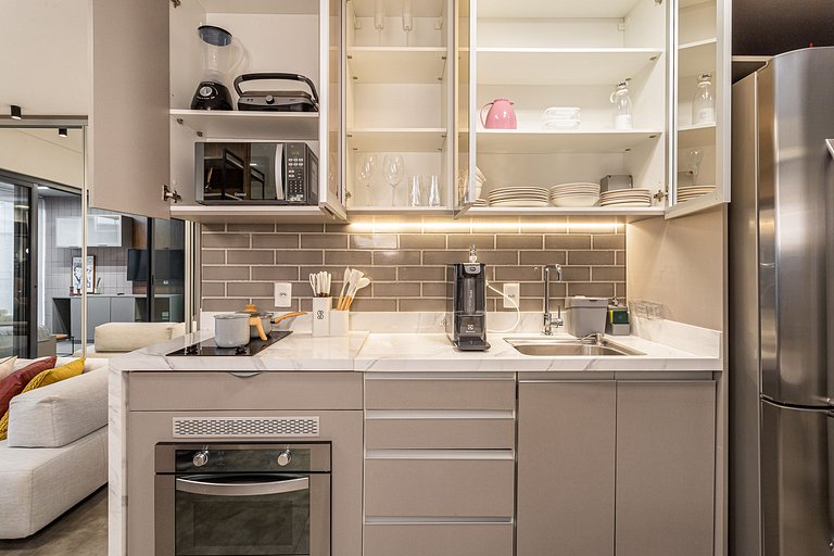 Charme e Conforto | Forma Itaim 45m Faria Lima/ JK