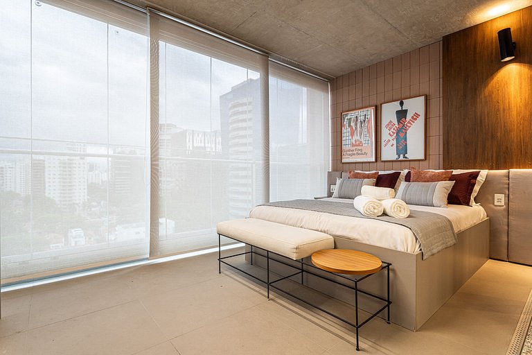 Charme e Conforto | Forma Itaim 45m Faria Lima/ JK