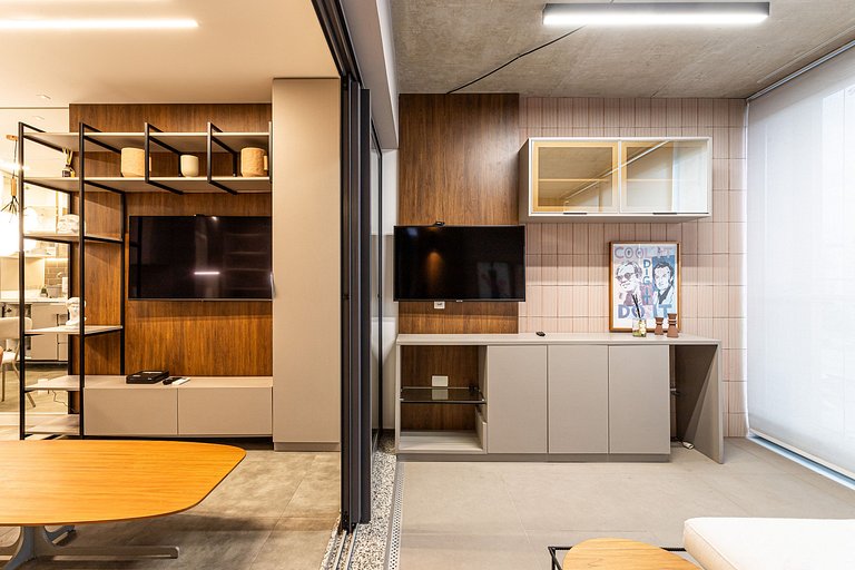 Charme e Conforto | Forma Itaim 45m Faria Lima/ JK