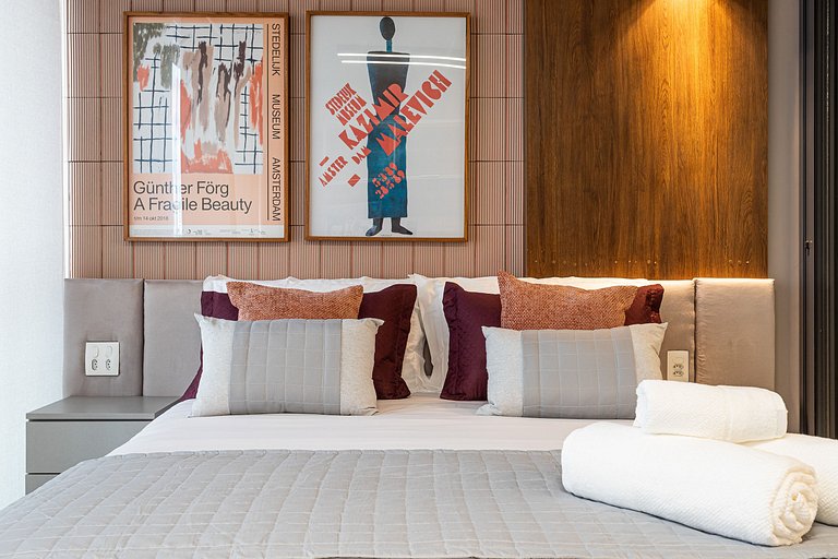 Charme e Conforto | Forma Itaim 45m Faria Lima/ JK