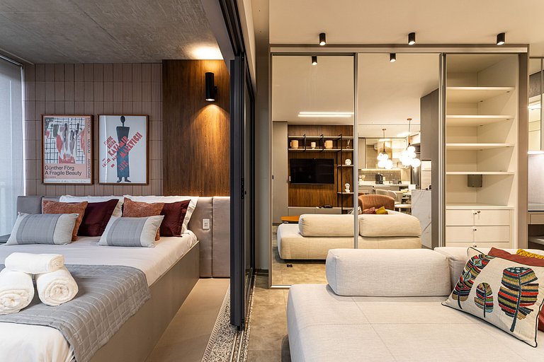 Charme e Conforto | Forma Itaim 45m Faria Lima/ JK