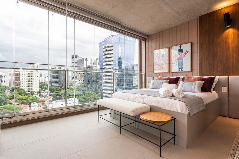 Charme e Conforto | Forma Itaim 45m Faria Lima/ JK