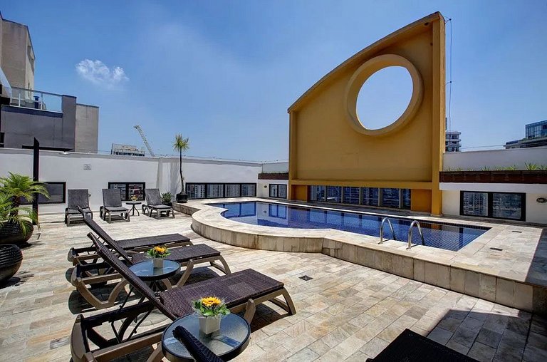 Flat em Hotel | Vila Nova/ Moema | até 04 pessoas