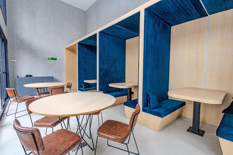 Studio Moderno e Aconchegante 27m | Campo Belo