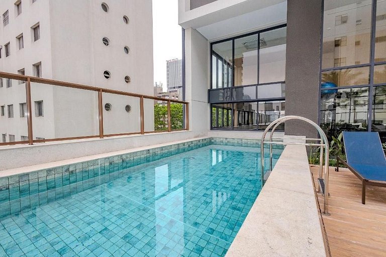 Studio Moderno e Aconchegante / Campo Belo / 27m