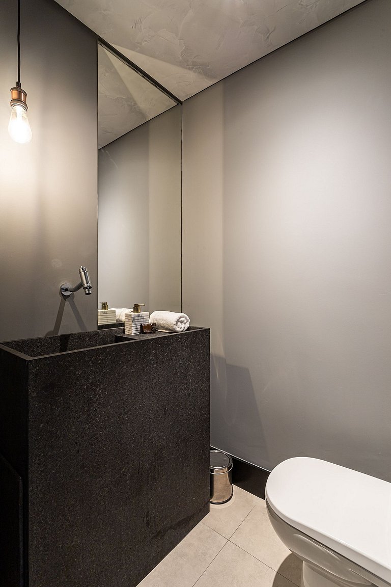 Lindo apê com Jacuzzi e cama King | Itaim Bibi