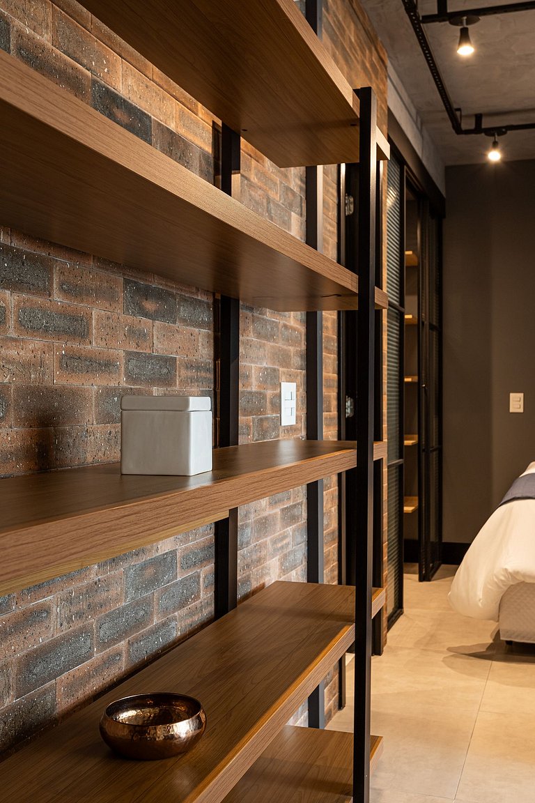 Lindo apê com Jacuzzi e cama King | Itaim Bibi