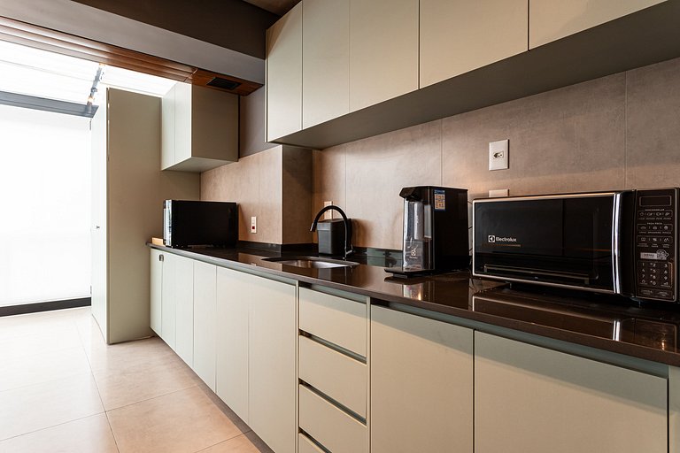 Lindo apê com Jacuzzi e cama King | Itaim Bibi