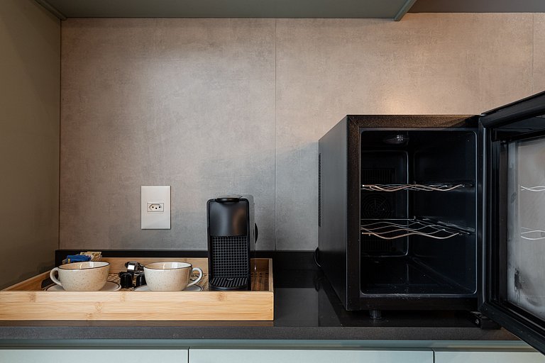 Lindo apê com Jacuzzi e cama King | Itaim Bibi