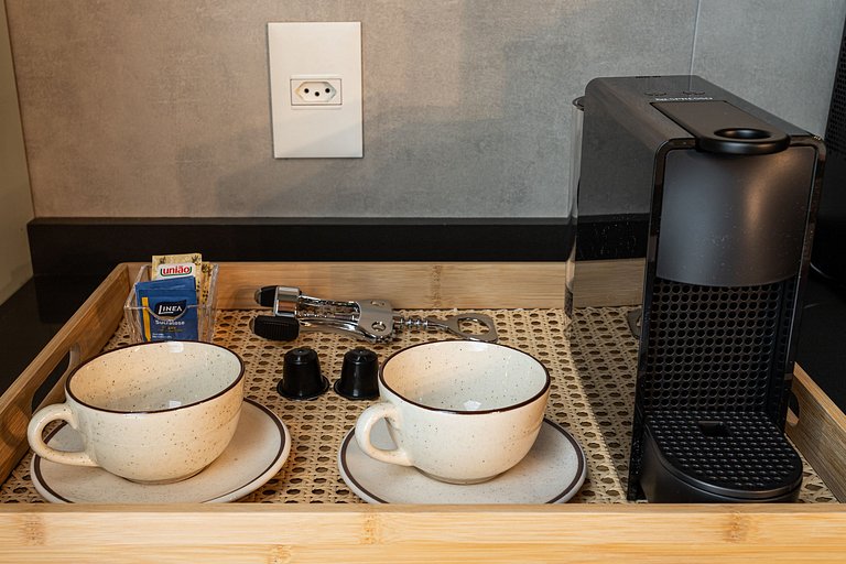 Lindo apê com Jacuzzi e cama King | Itaim Bibi