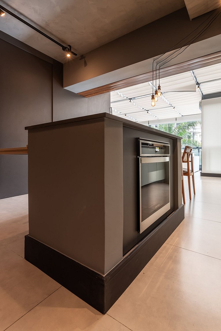 Lindo apê com Jacuzzi e cama King | Itaim Bibi