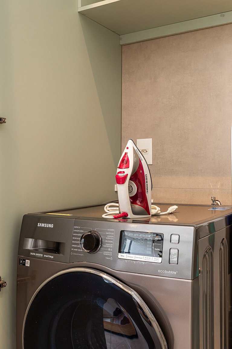 Lindo apê com Jacuzzi e cama King | Itaim Bibi