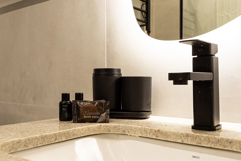 Studio Moderno e Aconchegante 27m | Campo Belo