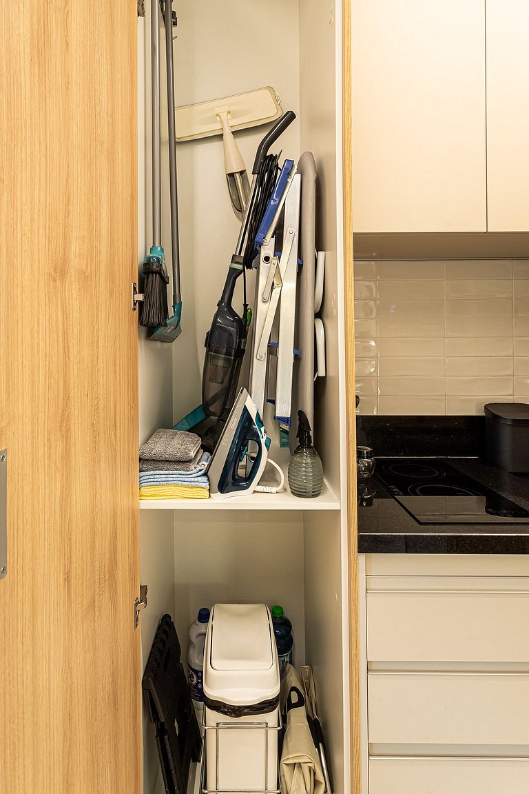 Studio Moderno e Aconchegante 27m | Campo Belo