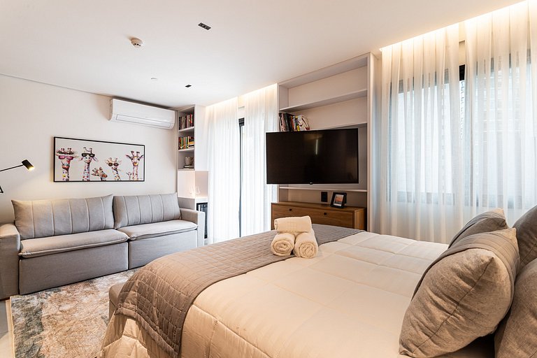 Flat em Hotel | Vila Nova/ Moema | até 04 pessoas