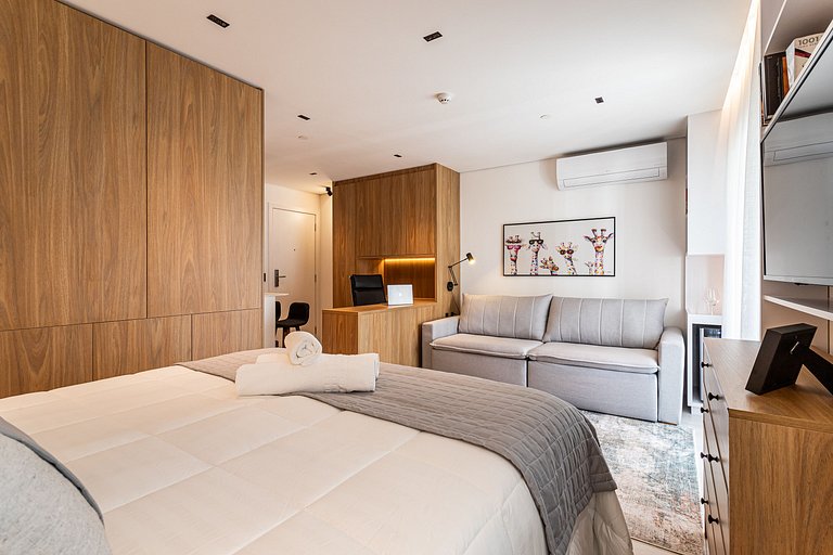 Flat em Hotel | Vila Nova/ Moema | até 04 pessoas