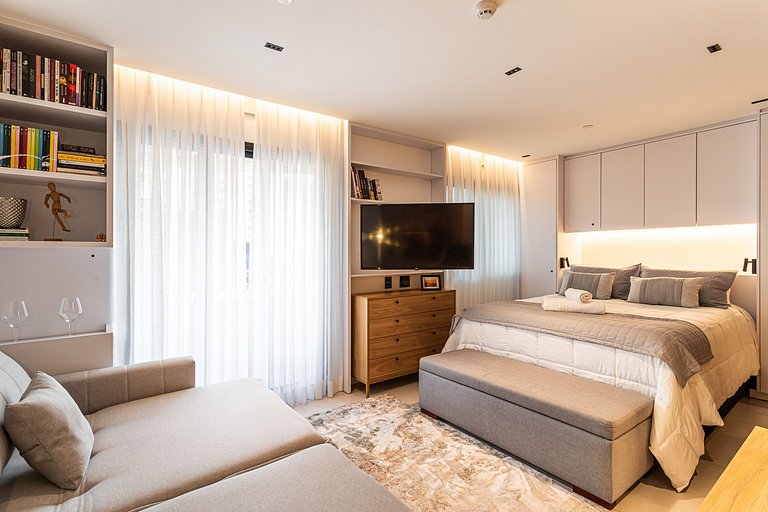 Flat em Hotel | Vila Nova/ Moema | até 04 pessoas