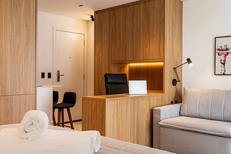 Flat em Hotel | Vila Nova/ Moema | até 04 pessoas