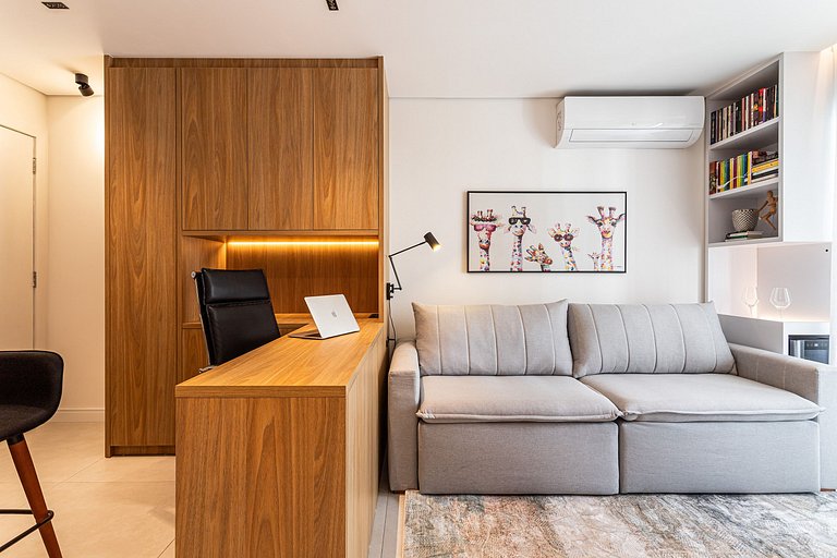 Flat em Hotel | Vila Nova/ Moema | até 04 pessoas