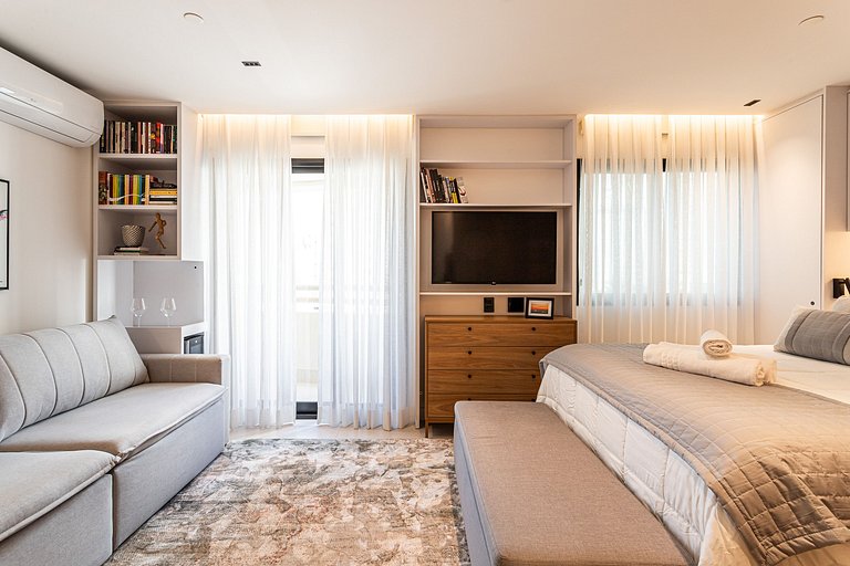 Flat em Hotel | Vila Nova/ Moema | até 04 pessoas