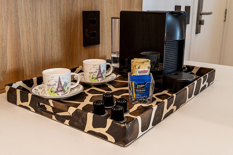 Flat em Hotel | Vila Nova/ Moema | até 04 pessoas