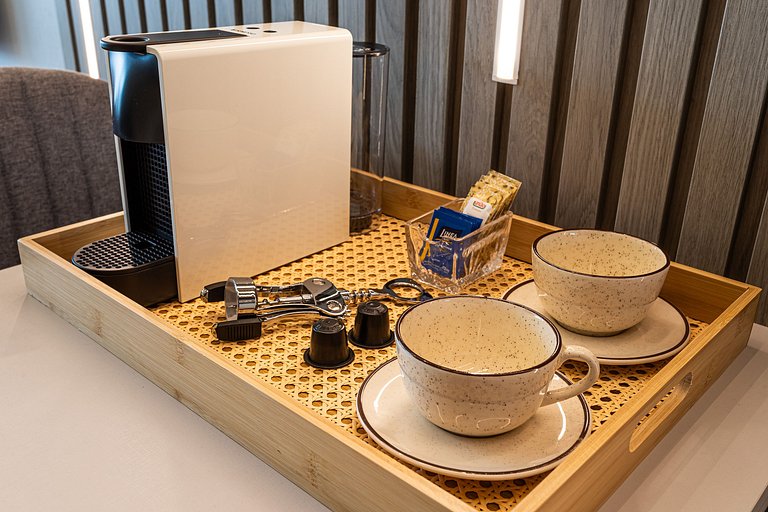 Apê Moderno | 2 dorms c/ varanda | 26° andar